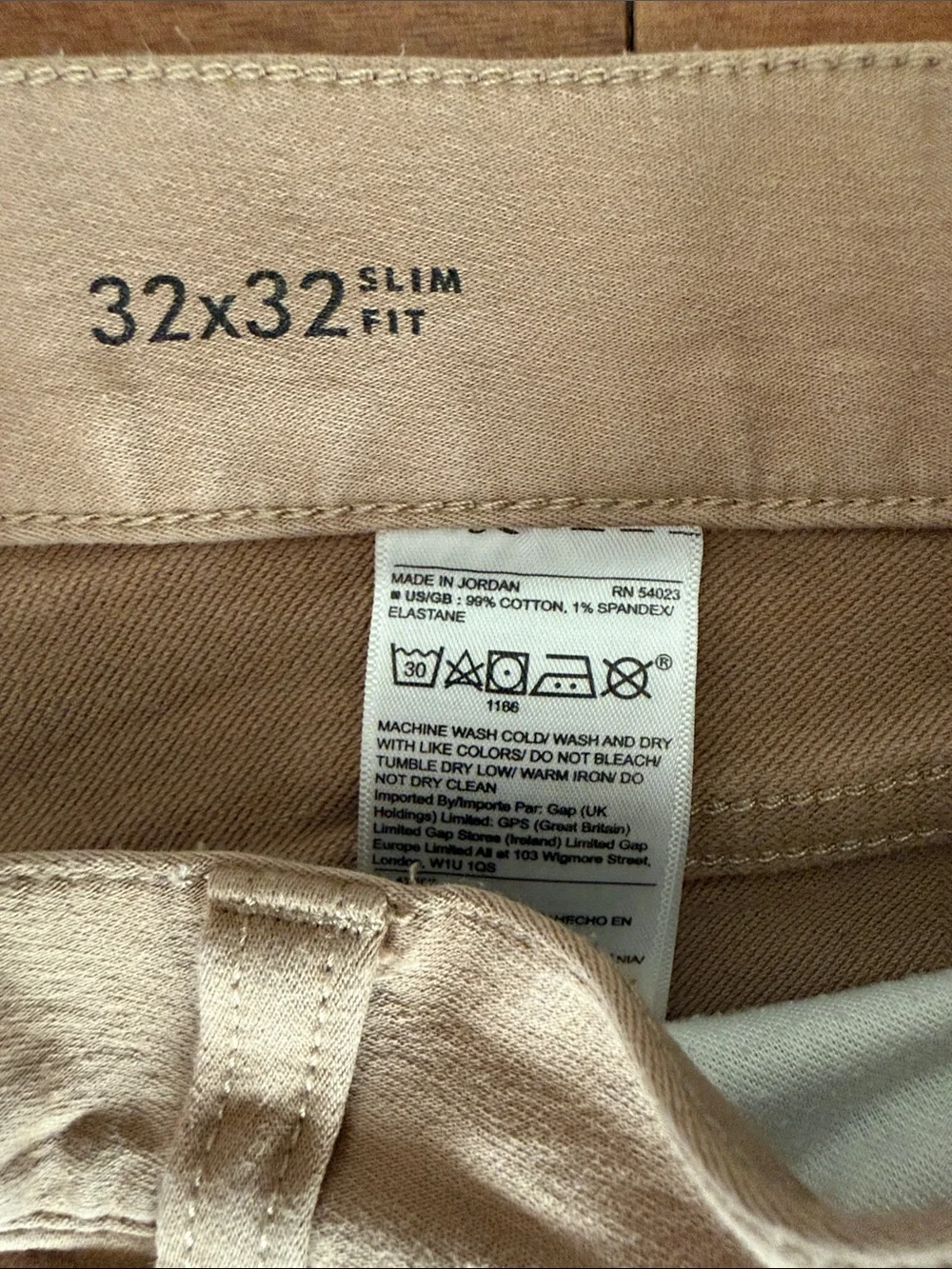 Banana Republic Slim Chinos in Beige